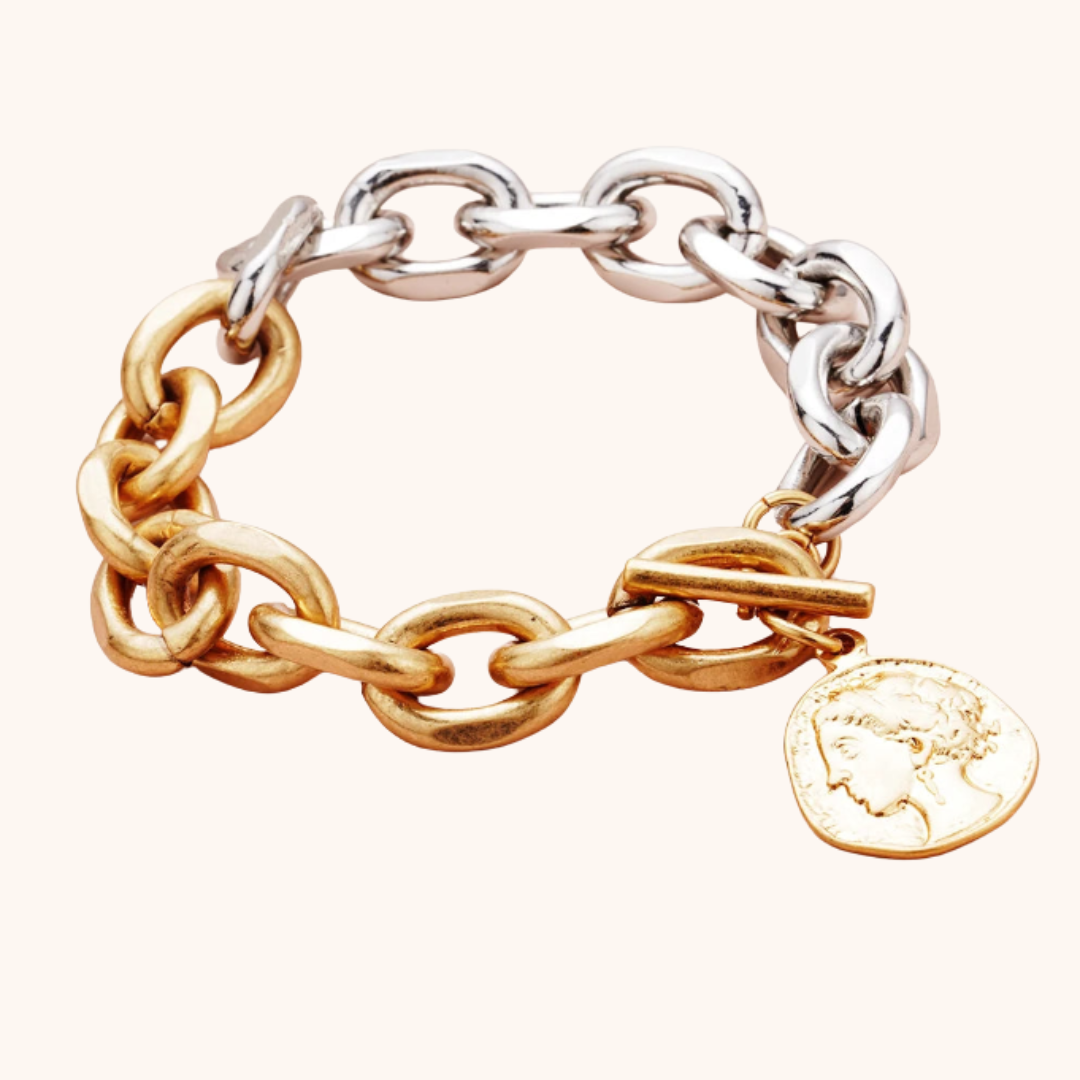 Athena Coin Bracelet