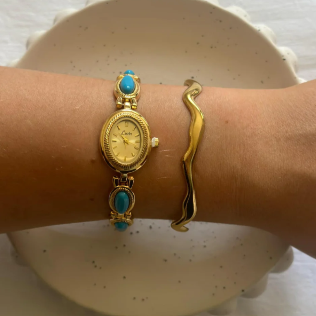 Azure Oval Watch