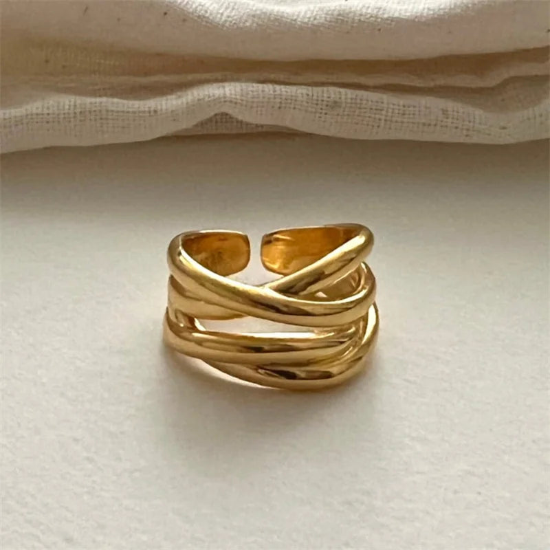 Ember Twist Ring