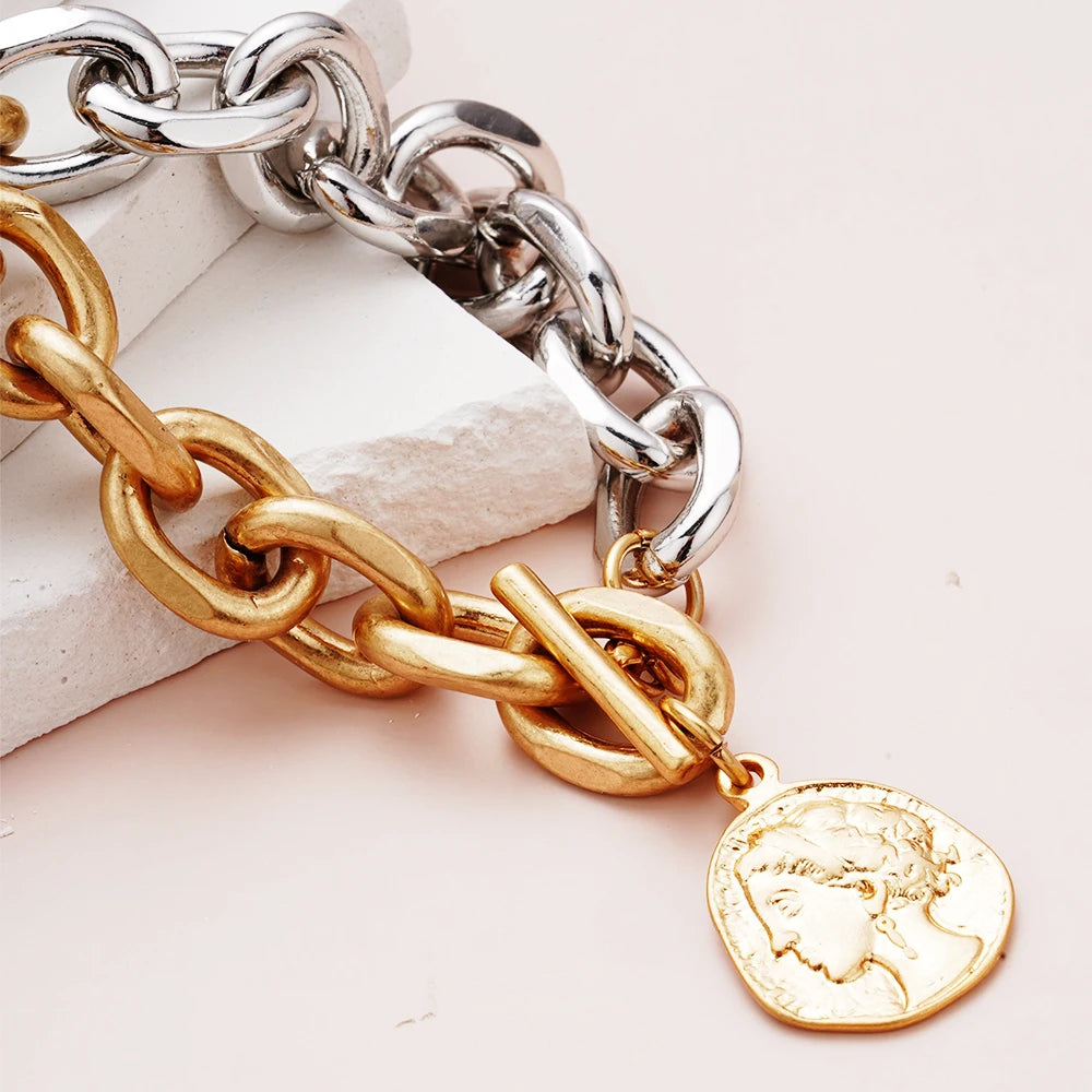 Athena Coin Bracelet