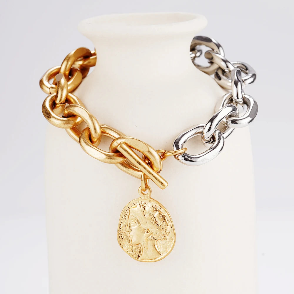 Athena Coin Bracelet