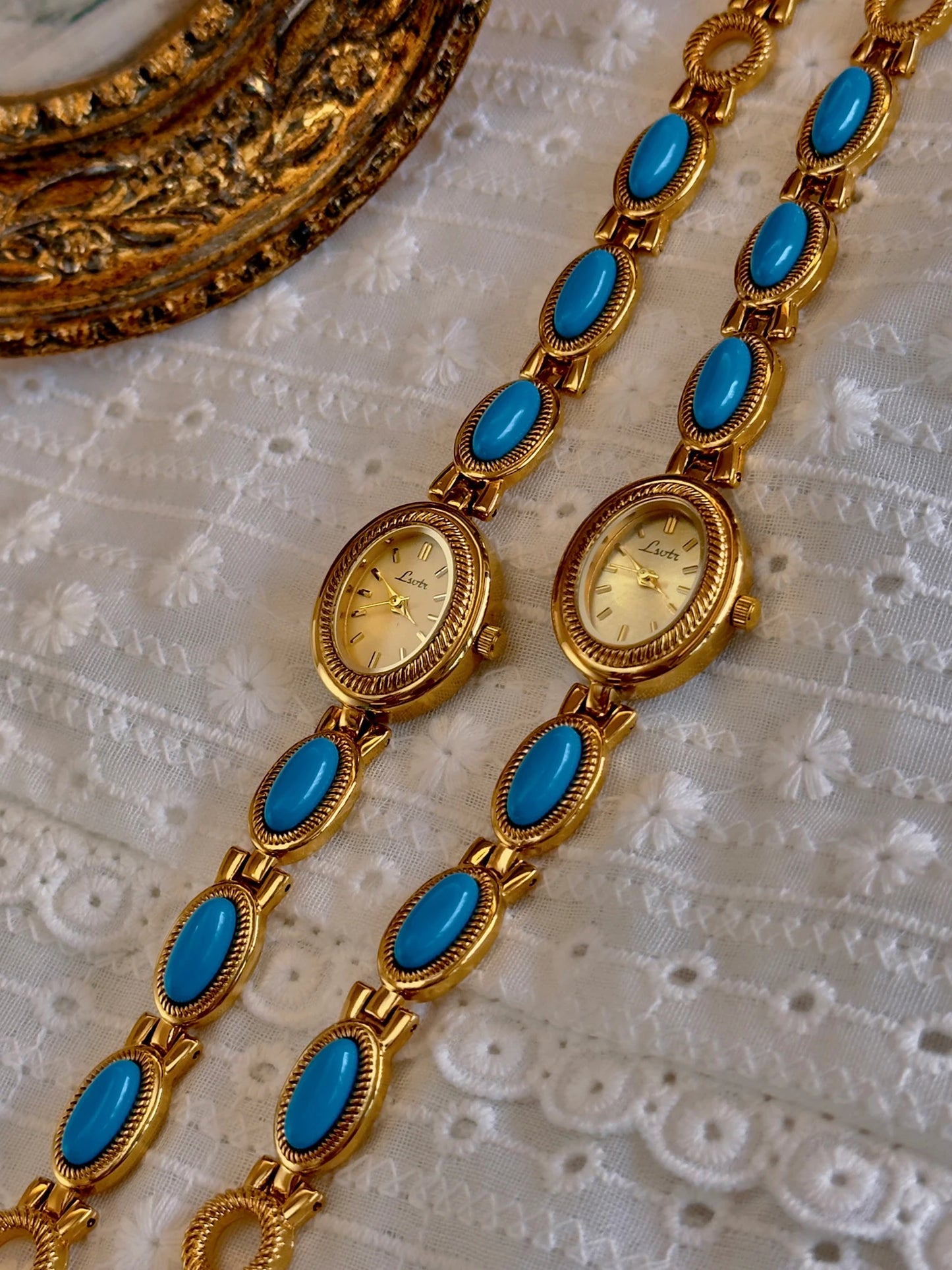 Azure Oval Watch