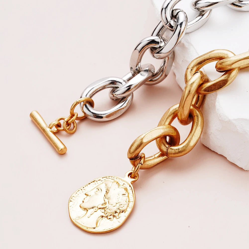 Athena Coin Bracelet