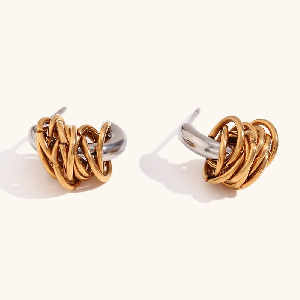 Orla Knot Hoops
