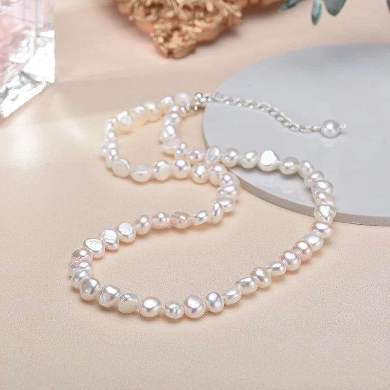 Opaline Pearl Necklace