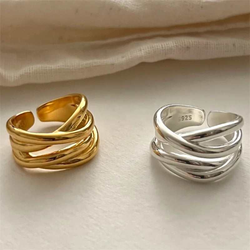 Ember Twist Ring