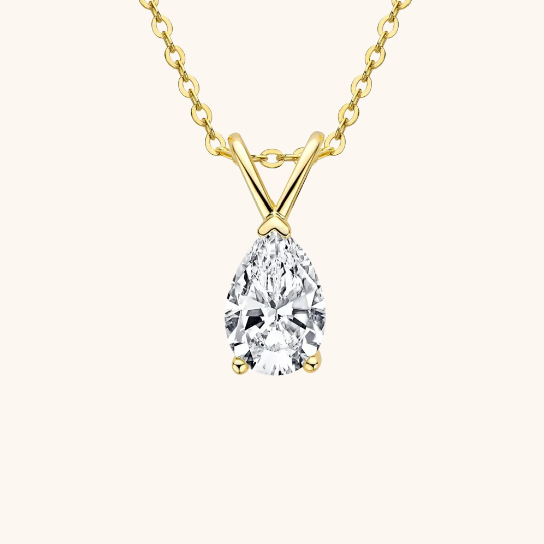 Vesper Solitaire Necklace