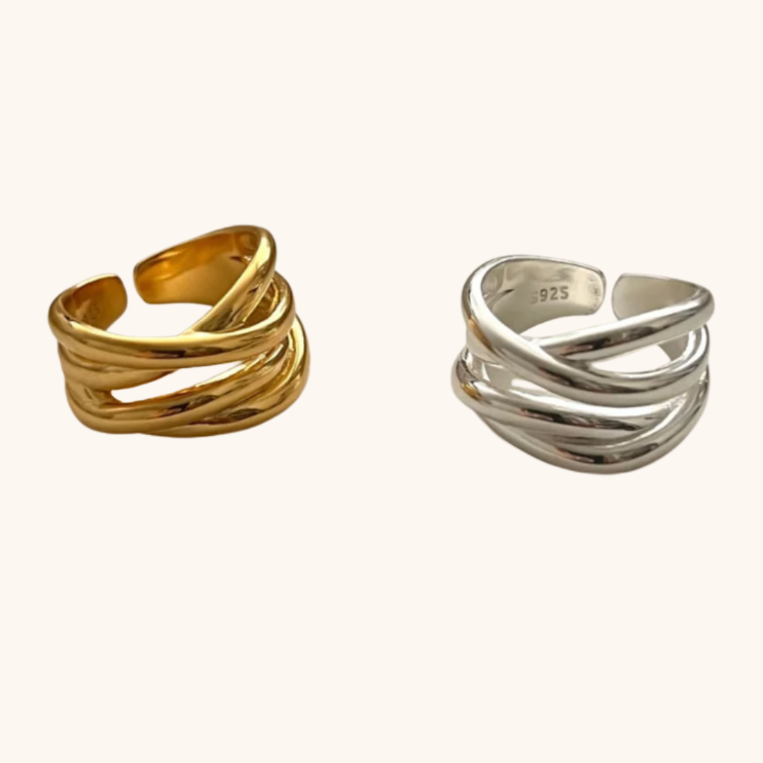 Ember Twist Ring