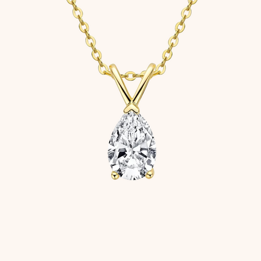 Vesper Solitaire Necklace
