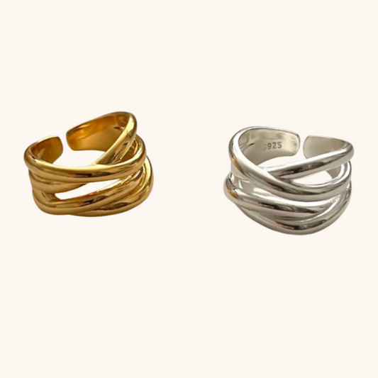 Ember Twist Ring